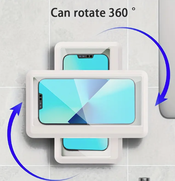 Rotating Shower Phone Holder Waterproof