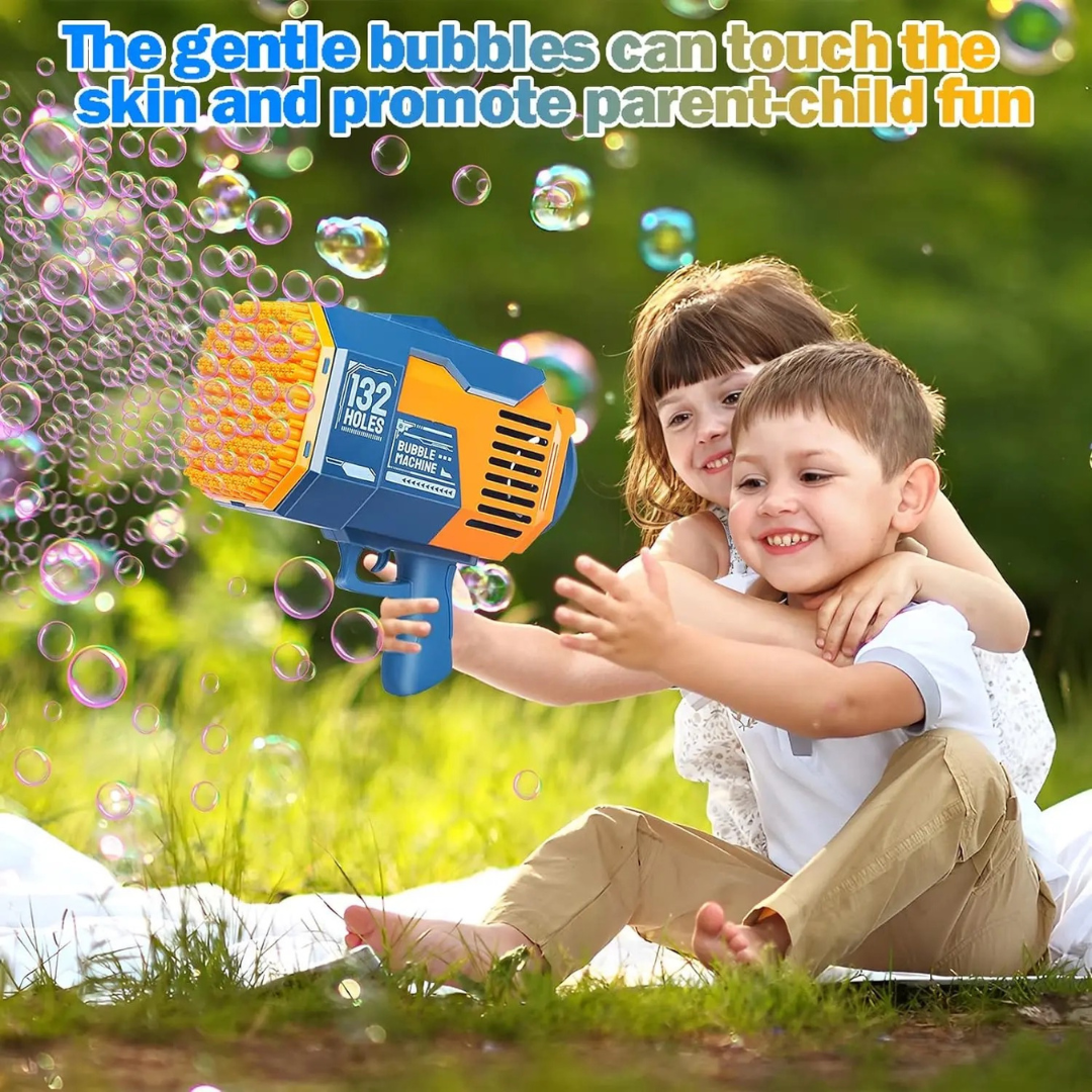 132-Hole Automatic Bubble Gun