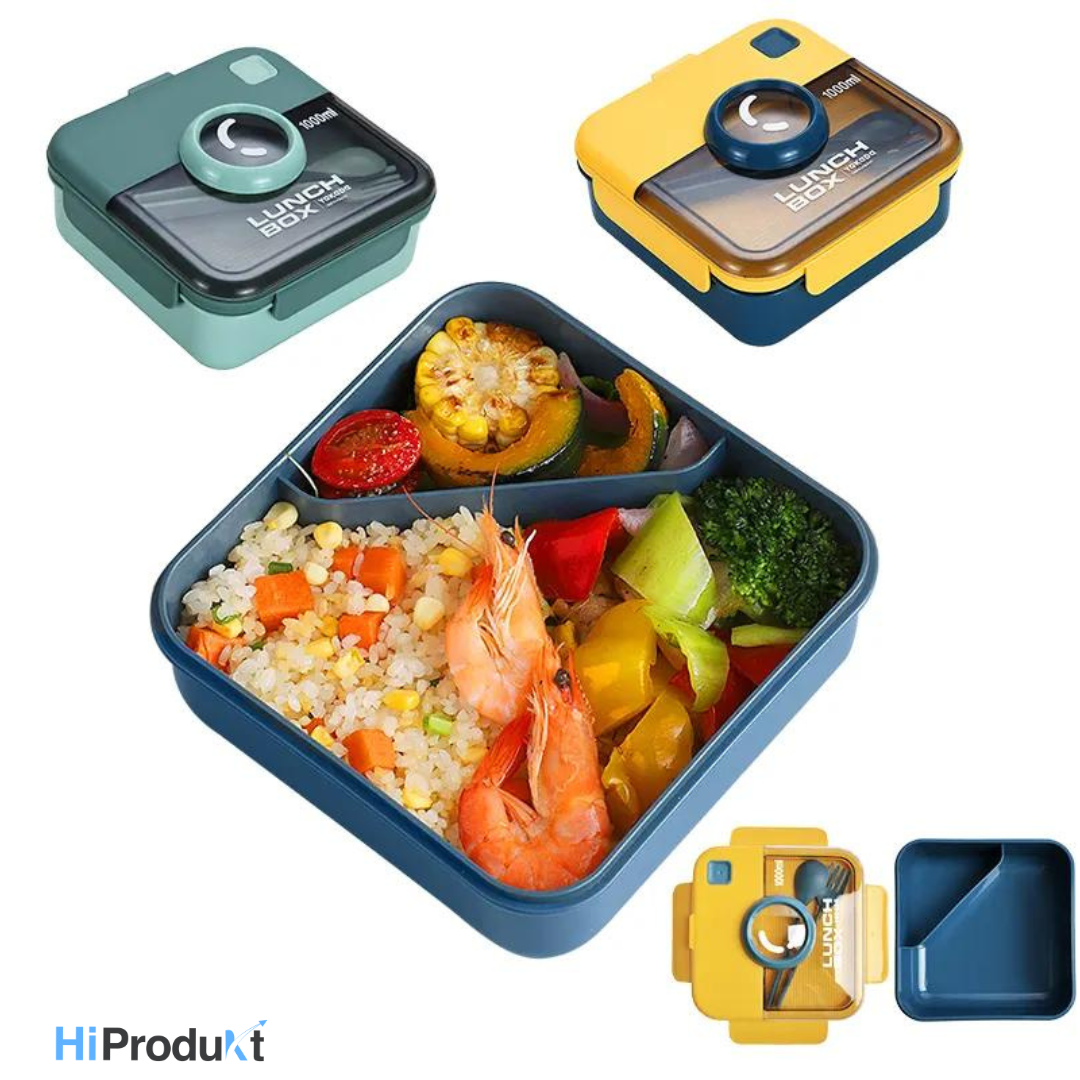 Camera-Square Lunch Box