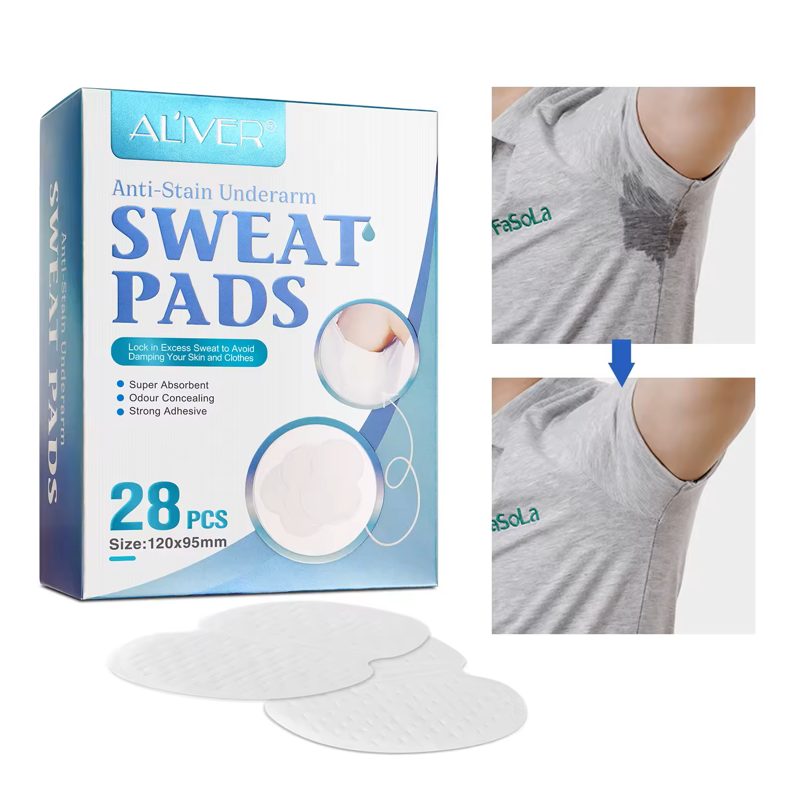 Disposable Sweat Absorbing Pads