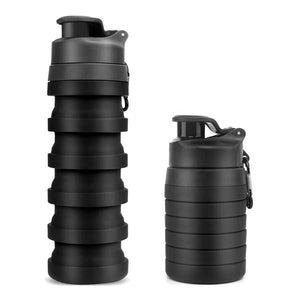 Collapsible Silicone Water Bottle