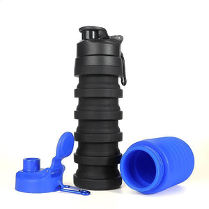 Collapsible Silicone Water Bottle