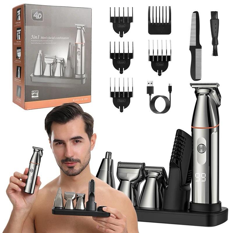 5-in-1 IPX6 Waterproof Grooming Kit