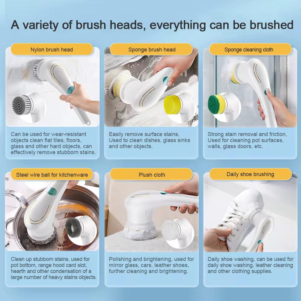 Rechargeable Scrubber Pro