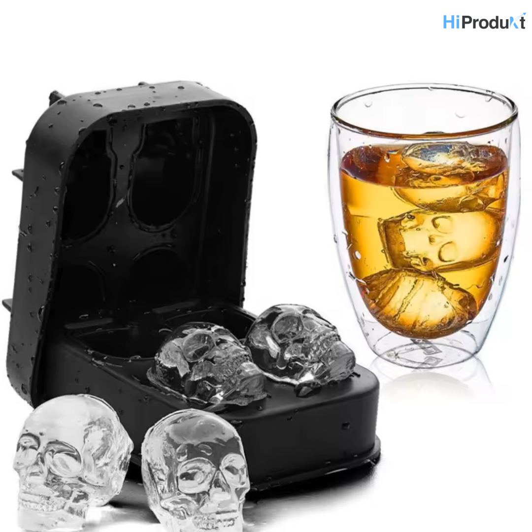 Skull Ice Mold