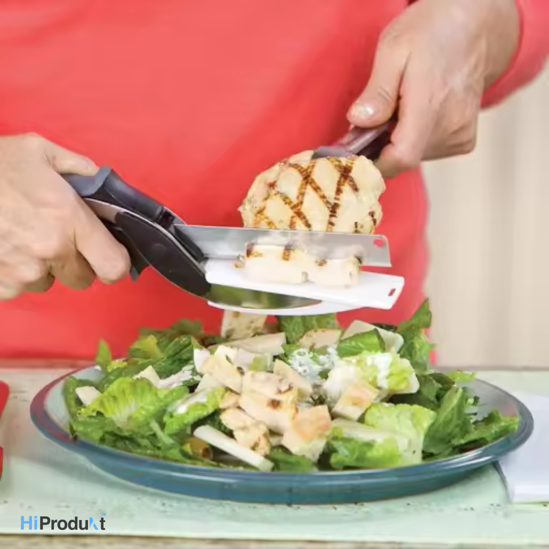 2-in-1 Cutting Board Scissors