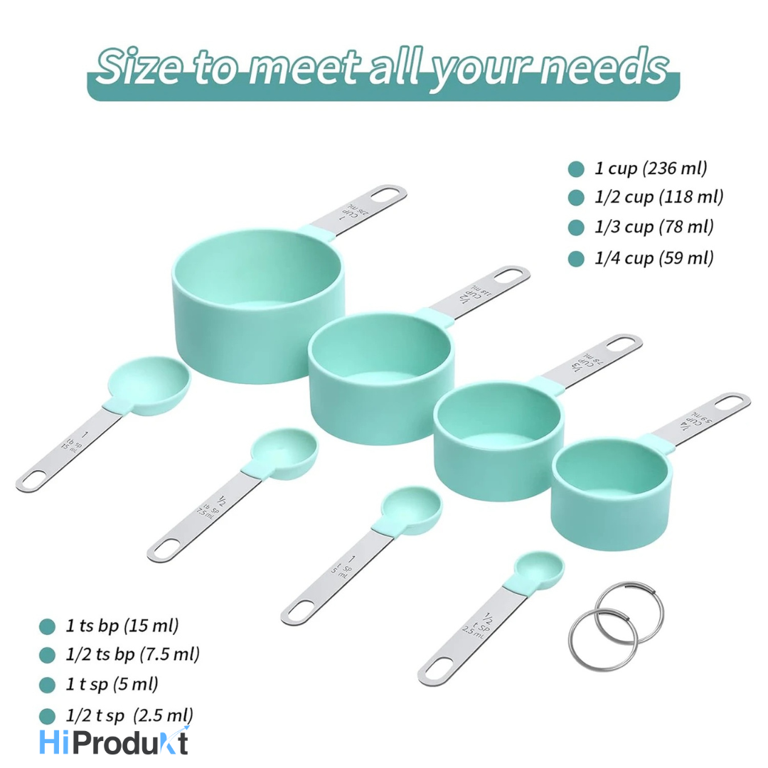 Measuring Cups & Spoons Set