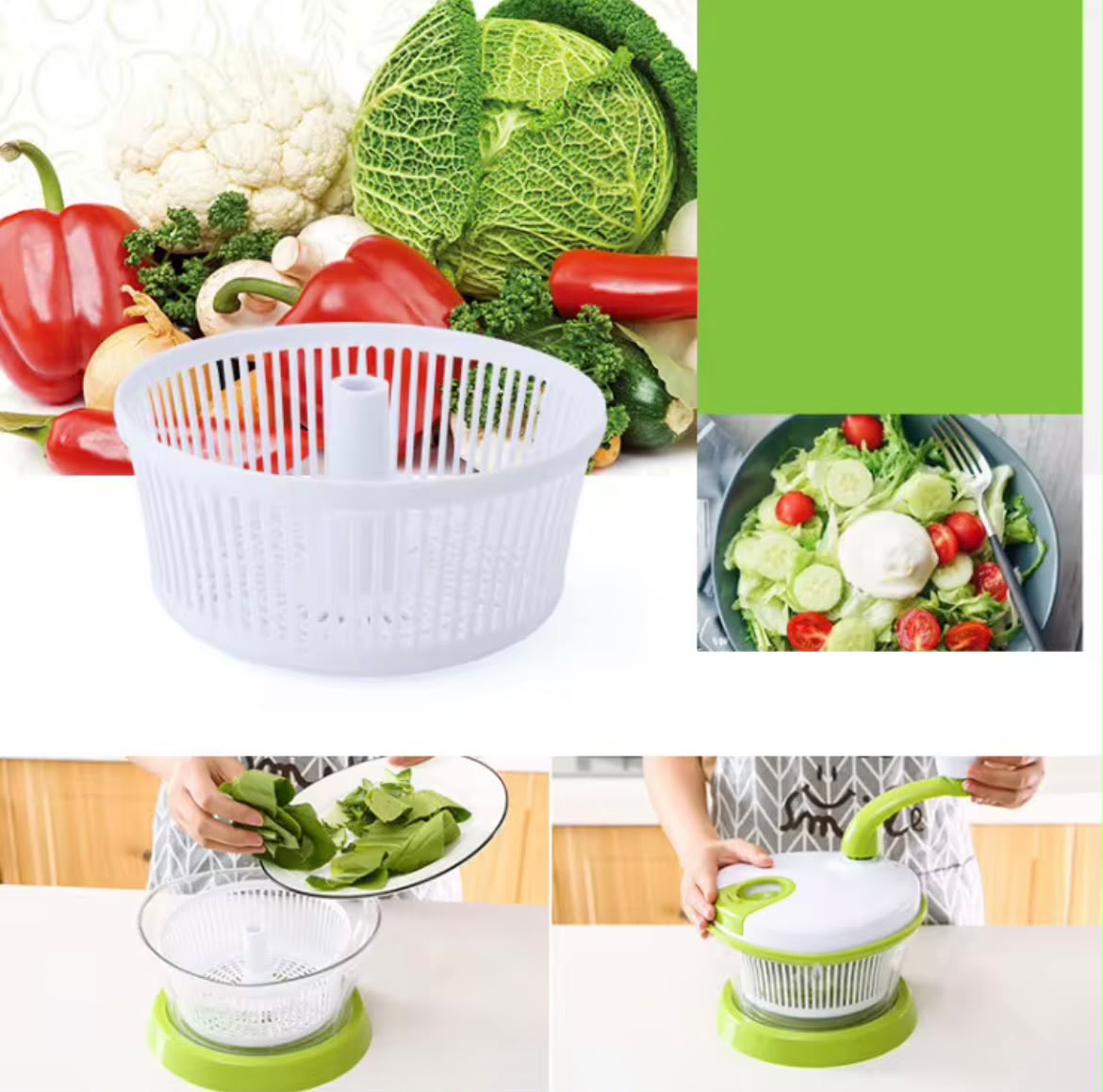 Salad Spinner and Chopper